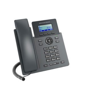 Teléfono IP, Grandstream GRP2601P, 2 cuentas SIP, 2 líneas, PoE