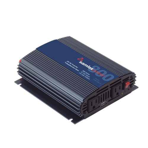 Samlex Inversor de Corriente (CD-CA) Potencia Nominal 800 W, Ent:12 Vcc, Sal:115 Vca 60 Hz. Modelo: SAM-800-12