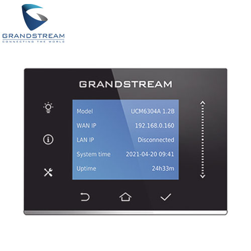 Conmutador IP, Grandstream UCM6304A, 4 líneas, 1000 usuarios, 150 llamadas simultáneas, Audio Series. - Image 3
